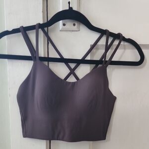 Lululemon Like A Cloud Longline Ribbed Bra - Size 8